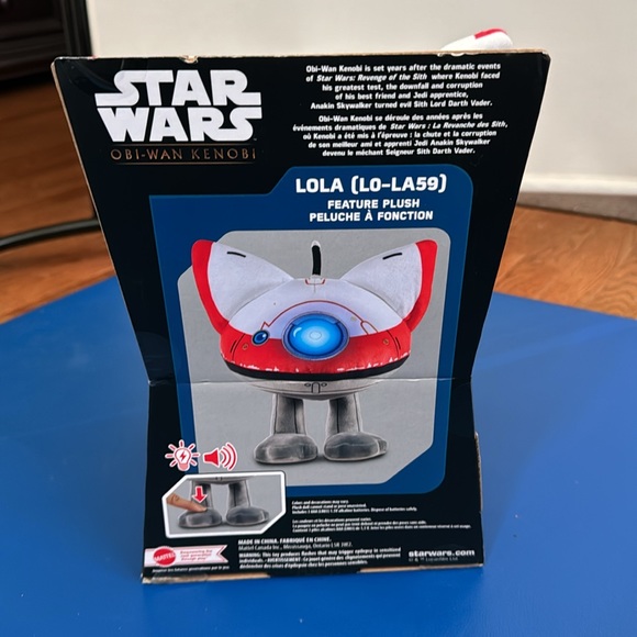 Star Wars Obi-Wan KENOBI LoLa Feature Plush - Picture 4 of 4